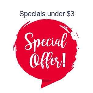 Specials Under $3