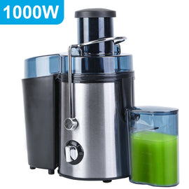1000W Centrifugal Juicer Juice Extractor with 2 Speeds 2.6in Wide Feed Chute 17Oz Juicer Cup 54Oz Pulp Collector Electric Juicer for Fruits Vegetables