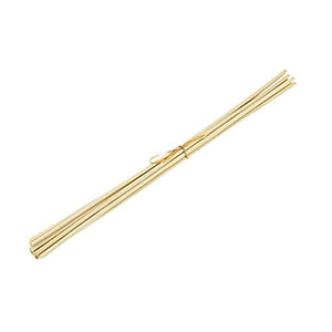 Tinksky 50pcs 25cm Oil Diffuser Replacement Rattan Reed Wood Sticks