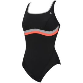 Aqua Sphere Women's Nazca Swimsuits Black/Lilac, 32