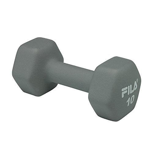 FILA Accessories Hand Weights for Women & Men - 5lb Dumbbell Neoprene Covered