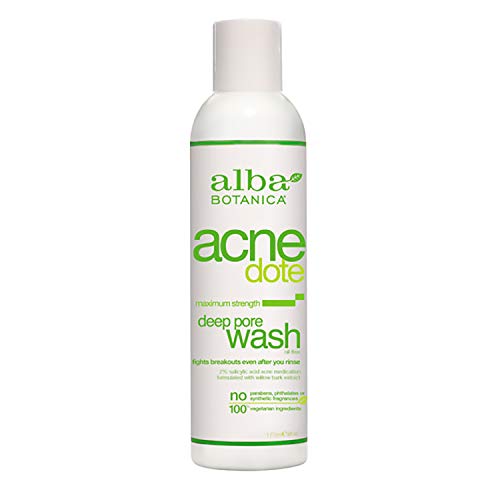 Alba Botanica Acnedote Maximum Strength Deep Pore Wash, 6 Oz - Like New