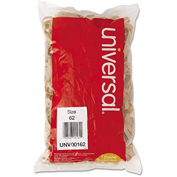 Universal 00162 62-Size Rubber Bands (1-pound)