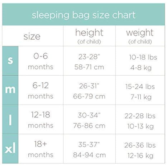 aden + anais Essentials Classic Sleeping Bag, 100% Cotton  muslin, Wearable Baby