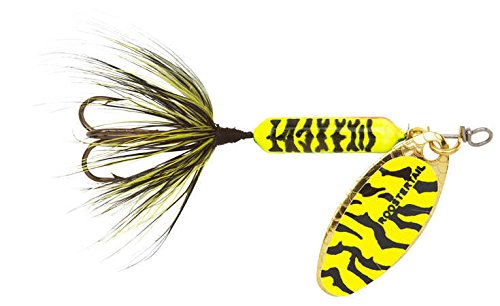 Yakima Bait Wordens Original Rooster Tail 1/6oz Spinner Lure, 3 Pack- CHR Black