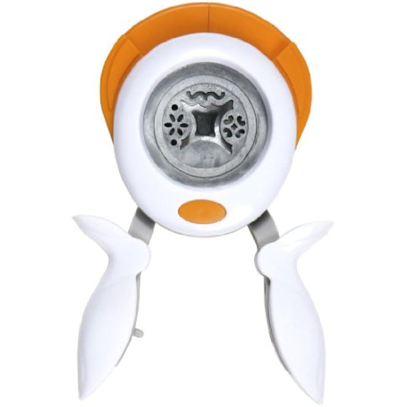 Fiskars 158490-1001 3-in-1 Corner Squeeze Punch, Summer Fun