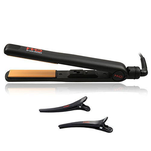 MHD Pro Tourmaline Ceramic Hair Straightener with Light Weight 1 Inch Floating - Like New