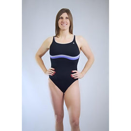 Aqua Sphere Women's Nazca Swimsuits Black/Lilac, 32