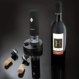 Electric Wine Preserver - Wine Accessories Set Includes 2 Bottle Stoppers