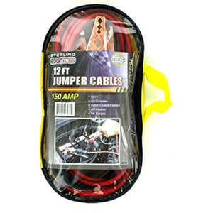 Kole Imports OA187 Jumper Cables, 12-Feet - Very Good