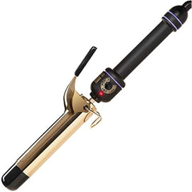 Hot Tools Signature Series Gold Curling Iron/Wand, 1.25 Inch - Like New