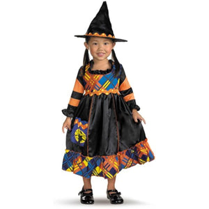 Patchwork Witch Toddler/Child Costume Size 3T-4T