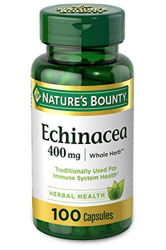 Echinacea by Nature's Bounty, Herbal Supplement, Supports Immune Health, 400mg,