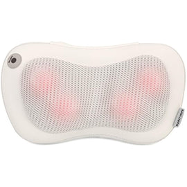 Ivation Shiatsu Deep Kneading Body Back Massage Pillow Pad Cushion with Heat - Like New