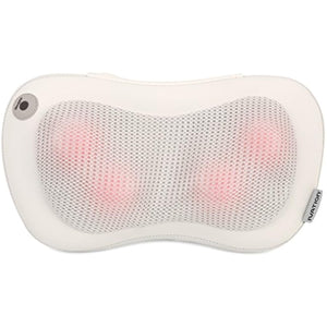 Ivation Shiatsu Deep Kneading Body Back Massage Pillow Pad Cushion with Heat - Like New