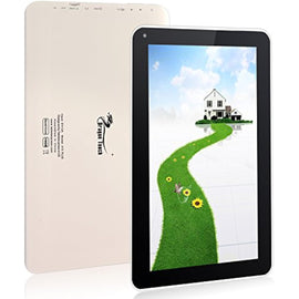 Dragon Touch A1X Plus, 10.1" Android Tablet, 16 GB, Black/White (A1X Plus) - Like New