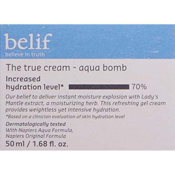 Belif the True Cream Aqua Bomb | Moisturizer for Combination to Oily Skin | Face - Like New