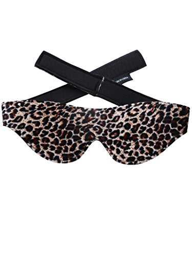 Dejavu Cute SM Unisex Blindfold #N3009(Leopard/Black)