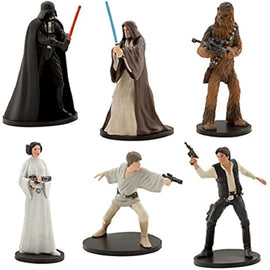 Disney Star Wars Figurine Collectible Playset (Pack of 6) - Like New