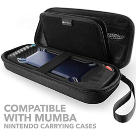 Mumba Case for Nintendo Switch, [Heavy Duty] Slim Rubberized [Snap on] Hard Case