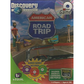 American Road Trip TV DVD Game (Discovery Channel) - Like New