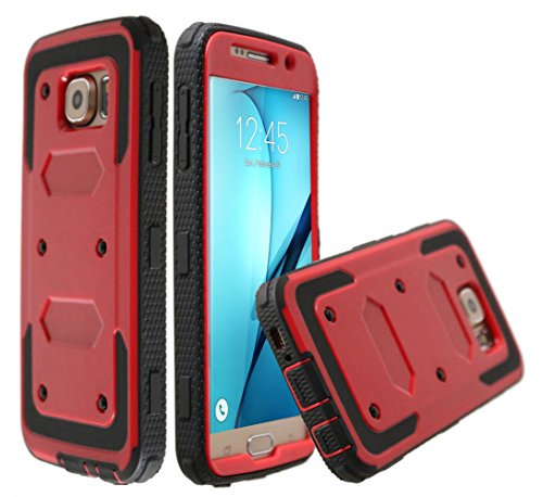 Rugged Tough [Dual Layer] Armor Overlay Case [Shockproof] Protective Hybrid Case