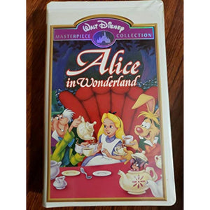 Alice in Wonderland (Walt Disney Masterpiece Collection) [VHS] - Very Good