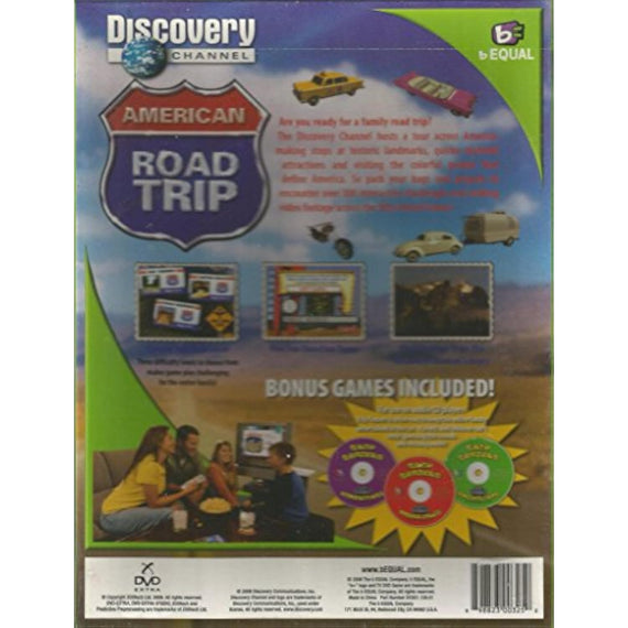 American Road Trip TV DVD Game (Discovery Channel) - Like New