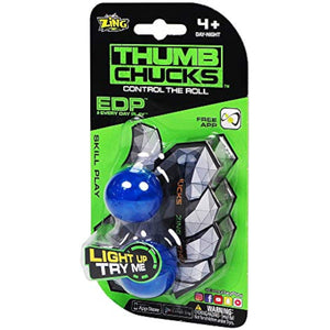 Thumb Chucks Zing Kids Fidget Toy Great for Anxiety - Colors May COLOR  YELLOW