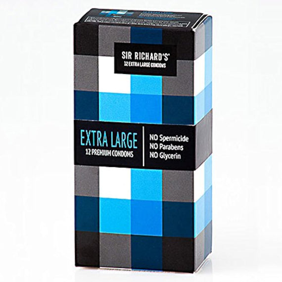 Sir Richard's Extra Large Condoms 12-Pack - Like New