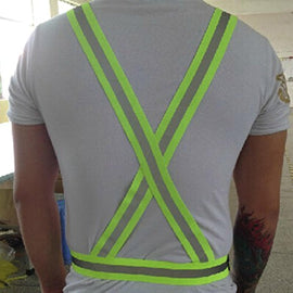 SySrion Reflective Running Vest Harness Perfect for Jogging Cycling Biking