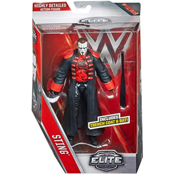 WWE Elite Figure, Sting - Like New