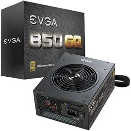 EVGA 850 GQ, 80+ GOLD 850W, Semi Modular, EVGA ECO Mode, 5 Year Warranty, Power - Like New