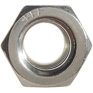 1/2-13 Nylon Insert Hex Lock Nuts, Stainless Steel 18-8, Plain Finish, Quantity