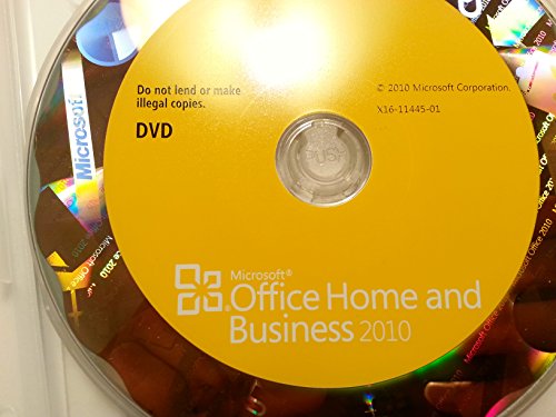 Microsoft Office Home & Business 2010 - 2PC/1User (one desktop and one portable)