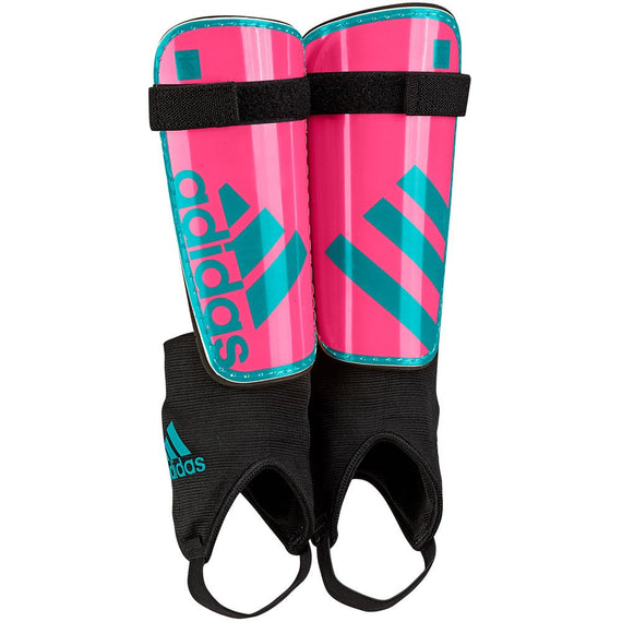 adidas Performance Ghost Youth Shin Guards, Shock Pink/Shock Green, Small