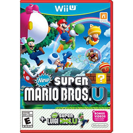 New Super Mario Bros. U + New Super Luigi U - Wii U - Like New