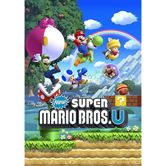 New Super Mario Bros. U + New Super Luigi U - Wii U - Like New