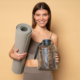 1.5L Large Capacity Portable Hydrogen Water Bottle 6 Min Quick Electrolysis Rechargeable Hydrogen Water Generator For Home Travel Office Gym Workout Exercise
