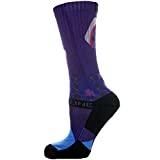 Strideline Athletic Crew Socks Optics Imperial Purple 2600211 Strapped Fit Mens