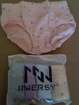 INNERSY Womens Cotton Sporty Underwear Hipster Panties Regular & Plus Size