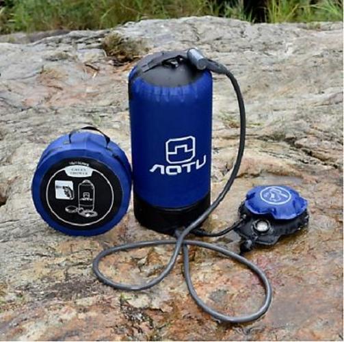 Showers Fundango Portable Outdoor Lightweight Compact Foot Pump Pressure Camping