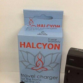 Halcyon Travel Battery Charger fit SOY FM50/70/90/QM7/1D/91D, Car or AC Outlet