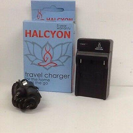 Halcyon Travel Battery Charger fit SOY FM50/70/90/QM7/1D/91D, Car or AC Outlet