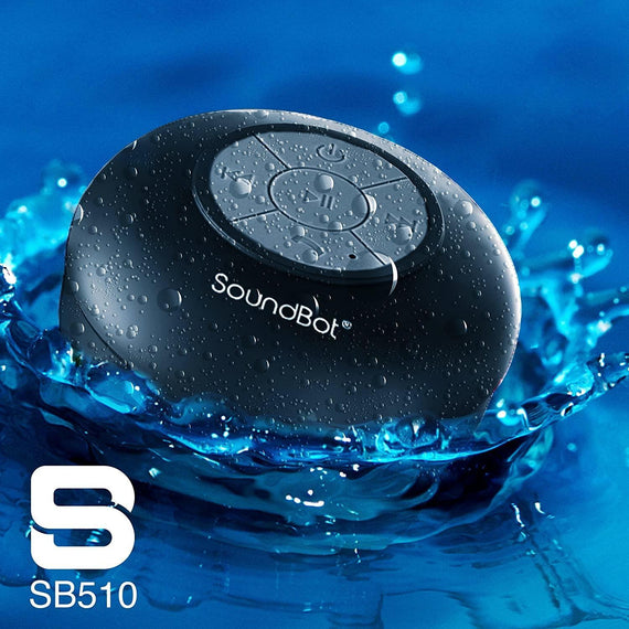 SoundBot SB510 HD Water Proof Bluetooth 3.0 Speaker, Mini Water Resistant